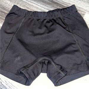 Black Kids Athletic Shorts